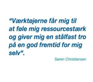ØVELSERNE HJÆLPER MIG MED AT SKABE BALANCE OG GLÆDE
